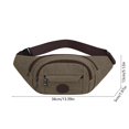 thumbnail image 3 of Ikohbadg Sling Bag Crossbody Sling Backpack Cross Body Shoulder Bag Travel Hiking Daypack for Women Men, Brown, 3 of 7