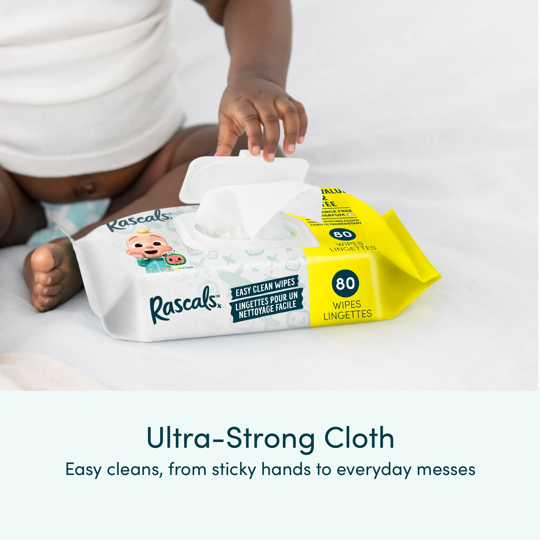 Lingettes Easy Clean Rascals, 720 unités
