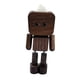 thumbnail image 2 of Figura de hombre de madera tembloroso, decoración de mesa, figura de madera tambaleante versátil marrón oscuro 9cm, 2 of 9