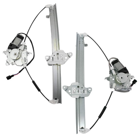 TRQ Power Window Regulator with Motor Front Pair for Nissan Sentra WRA52218
