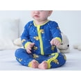 thumbnail image 3 of WIBACKER Pajamas for Baby Boys, Viscose from Bamboo, Snug Baby Sleeper, Newborn PJs, 2-Way Zipper, 3 of 9