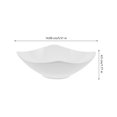 thumbnail image 4 of 2 ensaladeras de porcelana, cuencos para cereales, cuencos de cerámica para postres, platos para servir pasta y frutas., 4 of 7