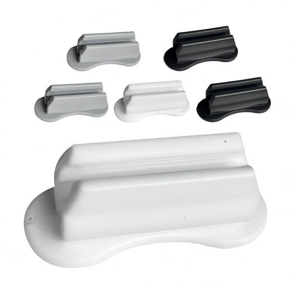 CCOCC 6pcs Adhesive Silicone Pen Holder Clip Wall Mount Pencil Holders for Desk Wall Clipboard Classroom Desk Accessories Organizer