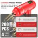 thumbnail image 4 of 200W Cordless USB Rechargeable Plastic Welder,Plastic Welding Kit with 400PCS Hot Staples for Car Bumper Crack, 4 of 5