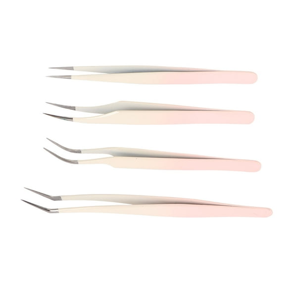 JUEGO DE HERRAMENTAS PARA APLICAR PESTAS, TIJERAS DE PESTAS POSTIZAS DE ACERO INOXIDABLE, PINZAS PESTAS, RIZADOR DE CEJAS CAJA PARA EXTENSIONES DE PESTAÑAS,