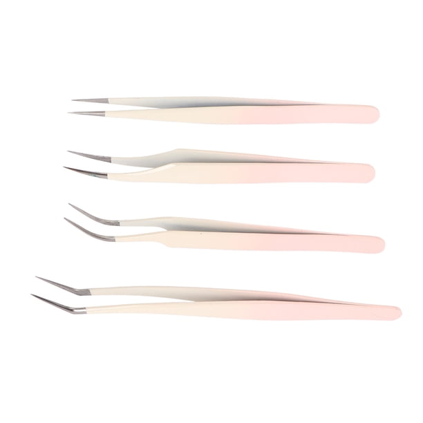 JUEGO DE HERRAMENTAS PARA APLICAR PESTAS, TIJERAS DE PESTAS POSTIZAS DE ACERO INOXIDABLE, PINZAS PESTAS, RIZADOR DE CEJAS CAJA PARA EXTENSIONES DE PESTAÑAS,