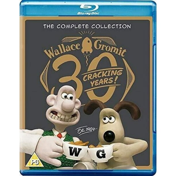 Wallace Gromit The Complete Collection BLU RAY UK Import
