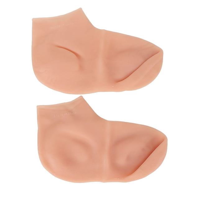 Calcetines de gel hidratante de alta elasticidad que nutren y reducen las arrugas finas, calcetines para el cuidado de los pies, talla L (39-40)