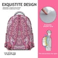 thumbnail image 5 of Mantra Boho Designer Backpack&nbsp;- Trendy & Spacious School Backpack for High School & University, Waterproof Backpack, Perfect Gift for Students, 5 of 6