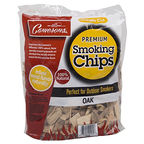 Smoking Chips (Oak) 260 cu. in. (0.004m³) Kiln Dried, 100 Natural Coarse Wood Smoker