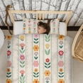 thumbnail image 3 of Pioneer Flower Duvet Cover and Pillowcase Set for Single Bedding, Bedroom Accessories for Kids Teens, 3 of 5