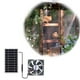 thumbnail image 1 of Ventilador Solar Portátil de 2 W y 5 V | Silicio Monocristalino de Alta Eficiencia | Salida Dc5521 | Extractor de Aire Inalámbrico de Bajo Consumo para Mascotas, Ideal para Gallineros, Patios y Campi, 1 of 6