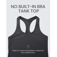 thumbnail image 3 of Musculosa CRZ YOGA Butterluxe Racerback Gris Medio, 3 of 5