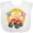 AA-White, variant on Inktastic Monster Truck 2nd birthday Boys or Girls Baby Bib