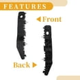 thumbnail image 5 of No.86514C2000/86513C2000 Front Bumper Support Bracket Left and Right Side for Hyundai Sonata 1 Pair, 5 of 5