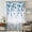 Blue, variant on Teal Eucalyptus Sheer Curtains 96 Inches Long for Living Room, Watercolor Spring Weeping Botanical Light Filtering Privacy Drapes, Breathable Semi Sheer Window Treatment for Bedroom Dining Room
