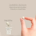 thumbnail image 4 of Small Mini Invisible Earbuds Wireless Bluetooth for Small Ears Low Profile Tiny Discreet Hidden Sleeping Earbuds for Work Sleep Ear Buds Invisible Headphones Buds, 4 of 6