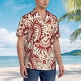 thumbnail image 2 of Lsque Dragons1 pattern Hawaiian Shirt for Men, Unisex Summer Beach Casual Short Sleeve Button Down Shirts-XX-Large, 2 of 9