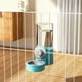 thumbnail image 4 of Hanging Pet Water Dispenser 8 Inch Automatic Drinking Bowl with Adjustable Flow for Cats Dogs Metal Cage Mounted Feeder‌, 4 of 6