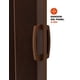 thumbnail image 5 of Puerta Plegable para Interior Nogal Macoré 100x215 cm Reforzada, 5 of 8