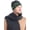 Charcoal, variant on Aran Knitted Beanie Hat with Shamrocks 100% Premium Merino Wool Men`s Cap from Ireland