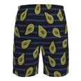thumbnail image 6 of Kdxio Avocado Pattern Mens Casual Shorts - Drawstring Summer Beach Sports Shorts for Men, 6 of 9