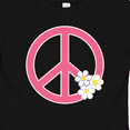 thumbnail image 4 of Inktastic Peace Sign Cute Daisy Flowers Girls Baby T-Shirt, 4 of 5