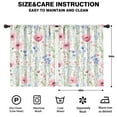 thumbnail image 2 of Blackout Kids Curtains,Pioneer Flower Childrens Insulated Curtains Set Of 2,Bedroom Essentials,Toddler Room Decor 42x54in(106x137cm), 2 of 4