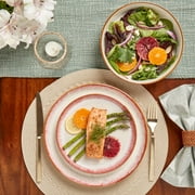 Tabletops Gallery 12 Piece Hanover Berry Stoneware Dinnerware Set, Service for 4