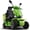 Green, variant on Secure Adjustable 4-Wheel Mobility Scooter with USB Ports, Red, 500 lb Limit