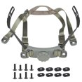 thumbnail image 1 of Correa de bloqueo para la cabeza del casco Cordón ajustable para deportes al aire libre gris, 1 of 7