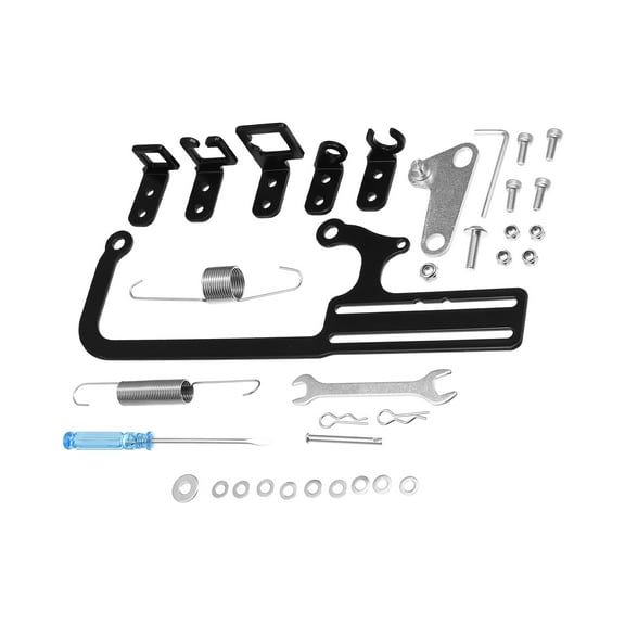 Unique Bargains Throttle Carburetor Cable Mount Bracket Cable Mount Kit 304147 for GM 700R4 Transmissions