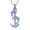 Rainbow, variant on Anchor with Dolphin Cremation Jewelry for Ashes Holder Urn Necklace Lockets for Human Ashes Pendent for Ashes and Chain