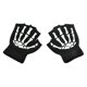 thumbnail image 1 of Guantes de medio de de Halloween, fantásticos guantes de fantasma cálidos para disfraz de Cosplay, niños, niños Cráneo, 1 of 9