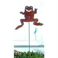 thumbnail image 2 of Frog Rusted Garden Stake, 2 of 4