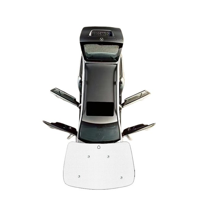 Car Sunshade Cover For Dongfeng Fengshen Aeolus AX3 2015-2019 Parasol Summer Sunscreen Windows Coverage Sunshade Auto