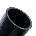 thumbnail image 4 of LUXERAD Silicone 90 Degree elbow Hose ,ID 63mm,Length 4"(102mm),4-Ply (5.4mm) Reinforced Turbo/Intercooler/Intake Piping Coupler Industrial Hydraulic Hoses Black, 4 of 4