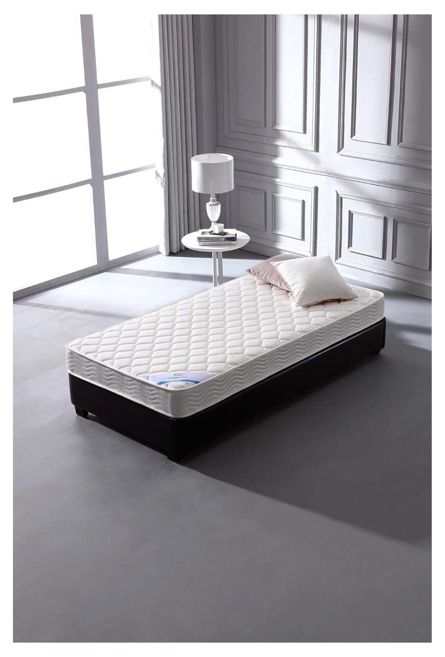 Home Life 6 inch Twin Bed Mattress - Euro Top Sleep - Eco-Friendly, Breathable Innerspring Twin Size Mattress