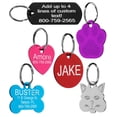 thumbnail image 4 of Etiquetas de identificación para mascotas Providence grabadas en aluminio anodizado para perros y gatos, 4 of 9
