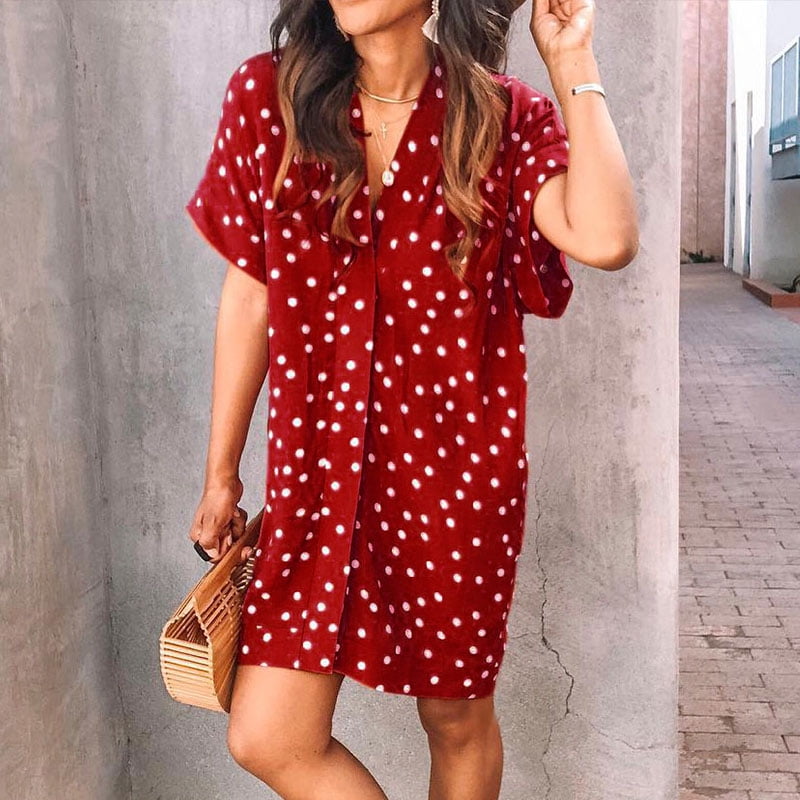 polka dot dress walmart