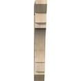 thumbnail image 2 of Ekena Millwork 6"W x 32"D x 44"H Merced Slat Rough Sawn Bracket, Douglas Fir, 2 of 4