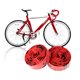 thumbnail image 3 of Encendiendo Luz estroboscópica LED trasera Flash bombilla luz trasera bicicleta bicicleta blanca Sywqhk Accesorios para bicicletas, 3 of 9