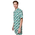 thumbnail image 3 of WeSC Men's Oden Mini Printed Short Sleeve Woven Shirt, Sizes S-2XL, 3 of 4