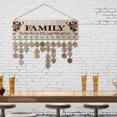 thumbnail image 4 of MesaSe Home Decor Pendant Creative Wooden Mold Wall Hanging Craft Handmade Calendar, 4 of 4