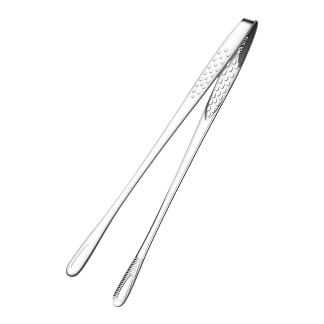 Xihbxyly Pinza para Barbacoa de Acero Inoxidable 304, Herramienta de Cocina Multifunción, Diseño Resistente Al Calor, Fácil de Usar para Parrilla, Barbacoa Al Aire Libre, Accesorio de Cocina, Apto pa