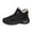 Black, variant on Gyexs Snow Boots for Women Winter Thermal Insulated Shoes Cozy Lined on Comfortable Ankle Booties for Cold Weather Outdoor Footwear, Black, Size 6.5