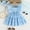Sky Blue, variant on Toddler Girl Dresses Tulle&nbsp;Dress Blue Dress Girls Pageant Dress Girls Children'S Day Outfit 2-3Y