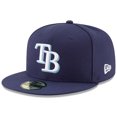 thumbnail image 3 of Men's New Era Navy Tampa Bay Rays 2024 Jackie Robinson Day 59FIFTY Fitted Hat, 3 of 5