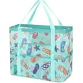 thumbnail image 1 of Mesh Beach Bag, Extra Large Beach Tote with Zipper Pocket Pool Bag for Cruise/Swim/Vacation Essentials, 1 of 8