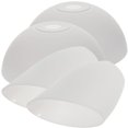 thumbnail image 1 of HINTRMENT 4pcs Standing Lamp Shade Plastic White Replacement for Dust Protection in Bedroom, 1 of 6